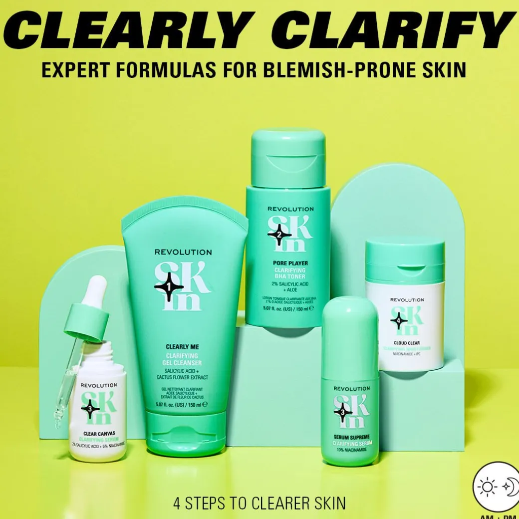 Revolution Skin Clearly Clarify 4 Step Starter Kit Minis