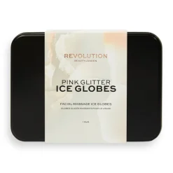 Revolution Skincare Pink Glitter Facial Ice Globes