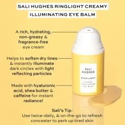 Revolution Skincare x Sali Hughes Ringlight Creamy Illuminating Eye Balm 15ml