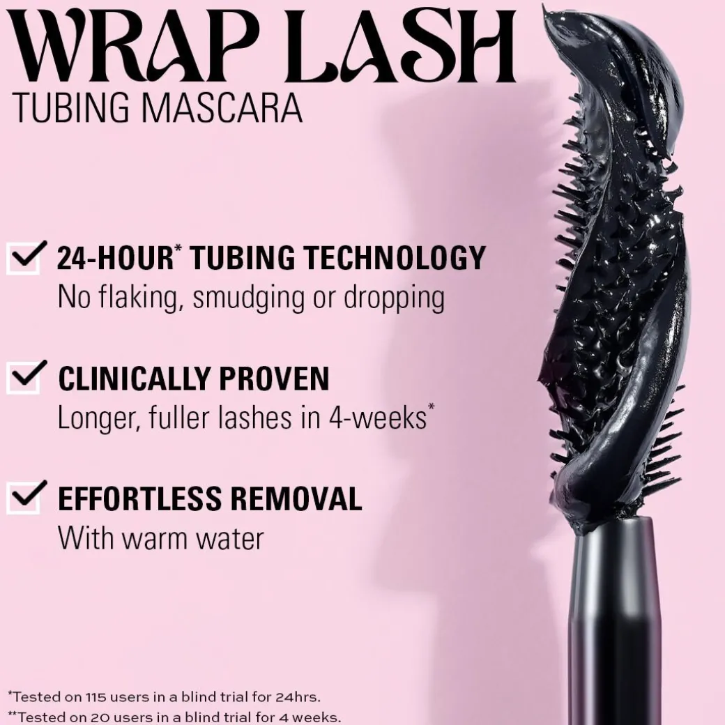 Revolution Wrap Lash Tubing Mascara Burgundy